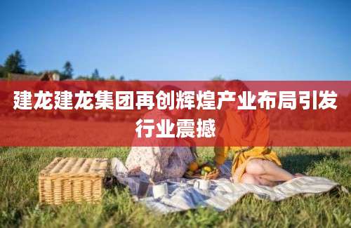 建龙建龙集团再创辉煌产业布局引发行业震撼