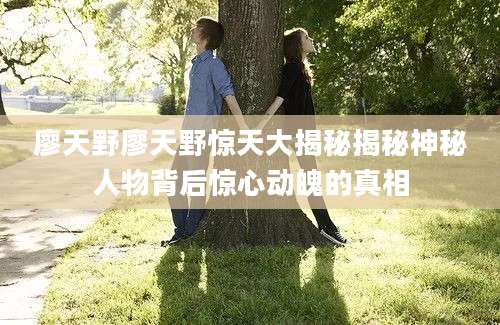 廖天野廖天野惊天大揭秘揭秘神秘人物背后惊心动魄的真相