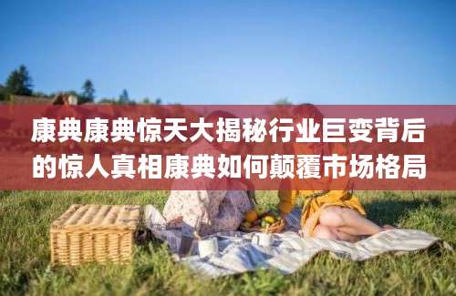 康典康典惊天大揭秘行业巨变背后的惊人真相康典如何颠覆市场格局