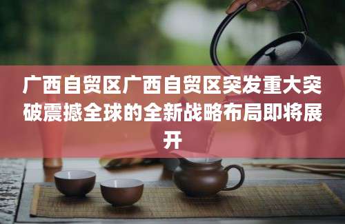 广西自贸区广西自贸区突发重大突破震撼全球的全新战略布局即将展开