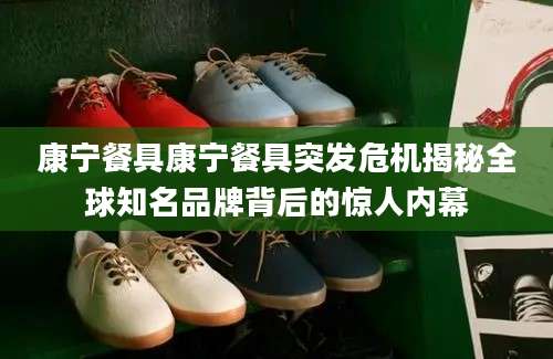 康宁餐具康宁餐具突发危机揭秘全球知名品牌背后的惊人内幕