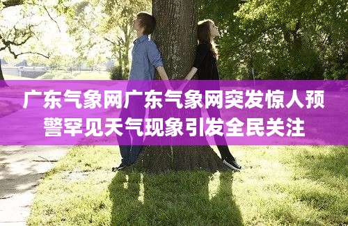 广东气象网广东气象网突发惊人预警罕见天气现象引发全民关注