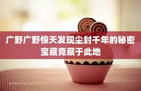 广野广野惊天发现尘封千年的秘密宝藏竟藏于此地