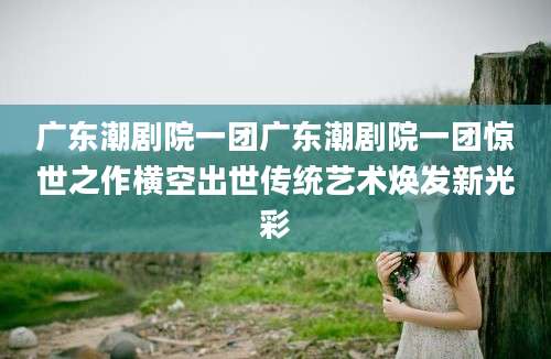 广东潮剧院一团广东潮剧院一团惊世之作横空出世传统艺术焕发新光彩
