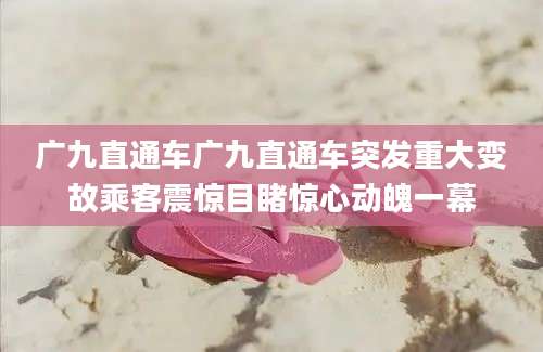 广九直通车广九直通车突发重大变故乘客震惊目睹惊心动魄一幕